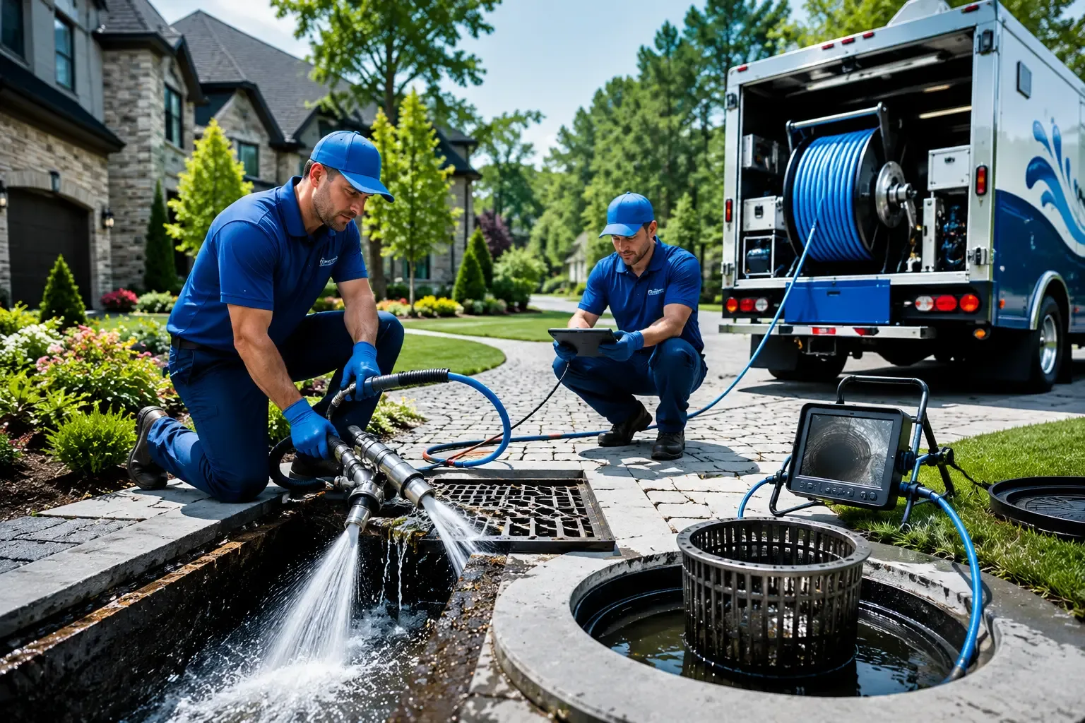 Local outdoor drain cleaning professionals in Perrysburg, NY