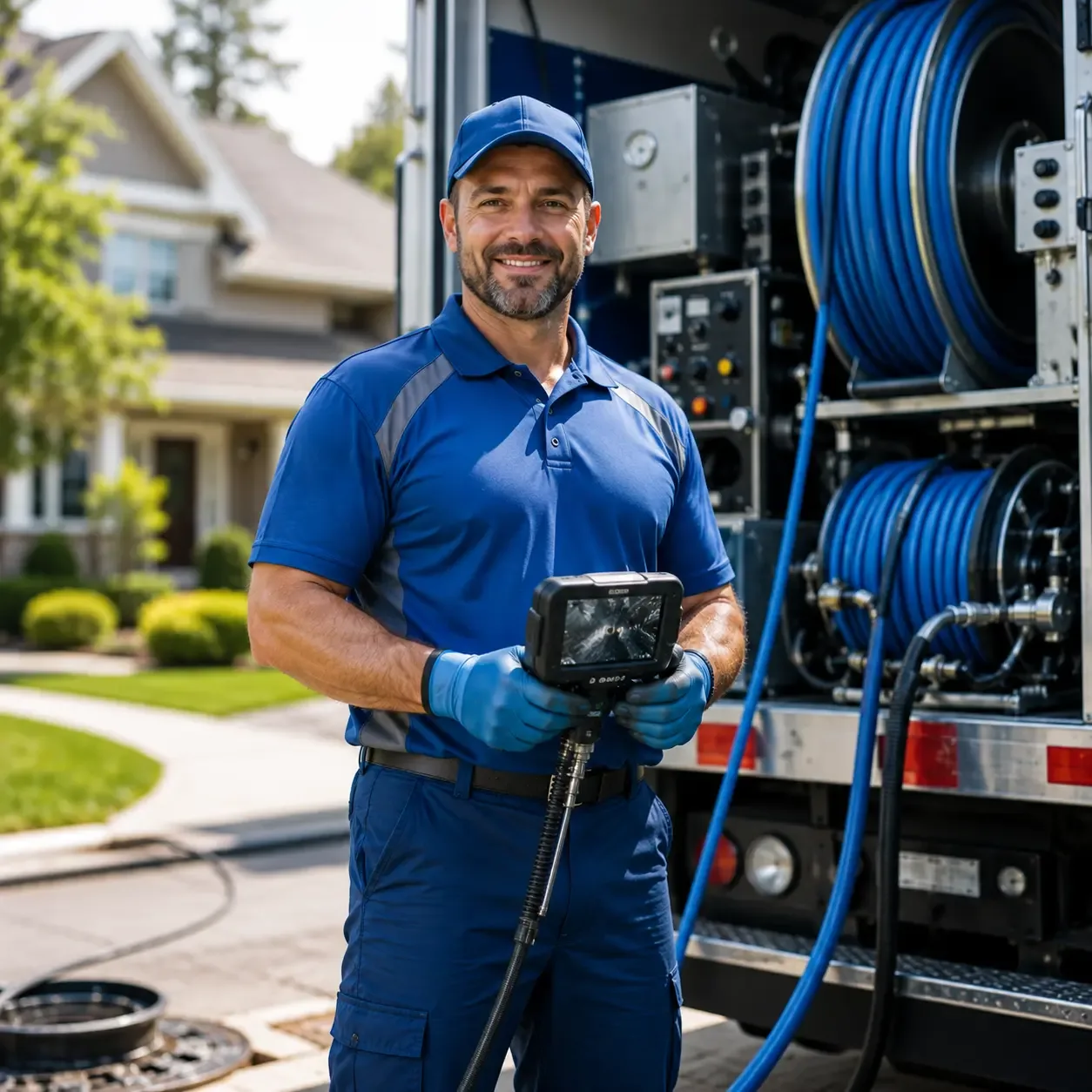 Local outdoor drain cleaning specialists in Perrysburg, NY